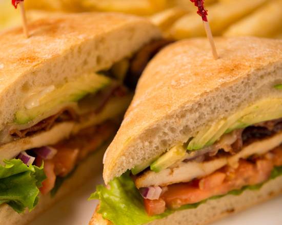 Order California Chicken Sandwich food online from Rosie McCanns Irish Pub & Restaurant store, San Jose on bringmethat.com