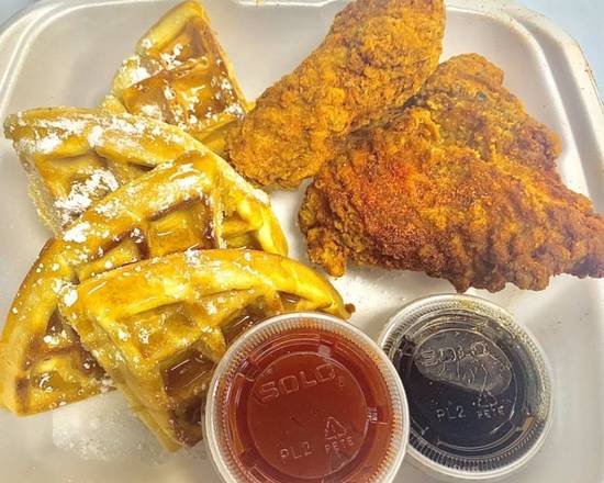 Order Chicken & Waffles food online from Salt Pepper Ketchup store, Hawthorne on bringmethat.com