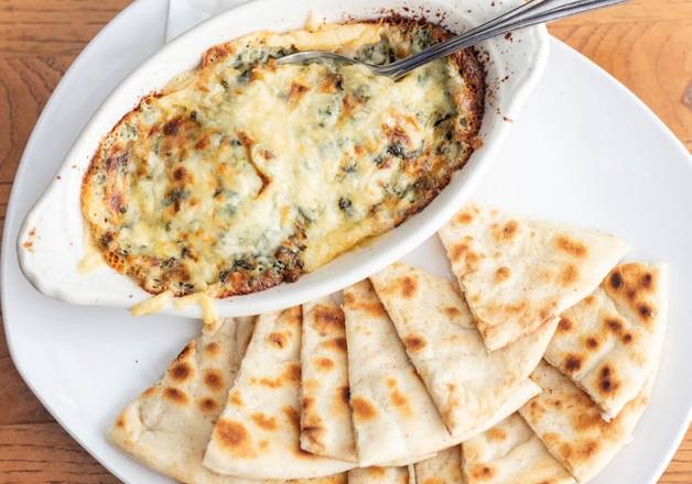 Order Artisan 5-Cheese Spinach Dip food online from Carolina Ale House store, Davie on bringmethat.com