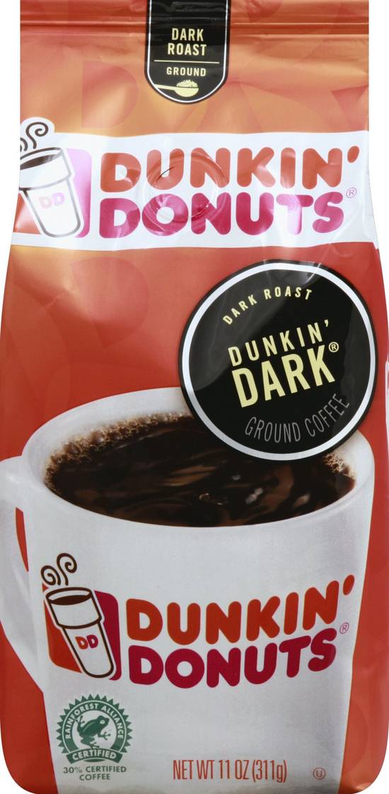 Order Dunkin' Donuts Dark Roast Ground Coffee food online from Cvs store, LINCOLN on bringmethat.com