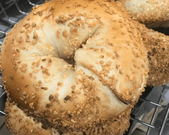 Order Garlic Bagel food online from Liberty Bagels store, Queens on bringmethat.com