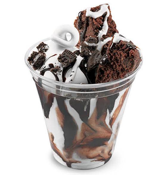 Order Brownie OREO Cupfection food online from Dairy Queen store, JOLIET on bringmethat.com