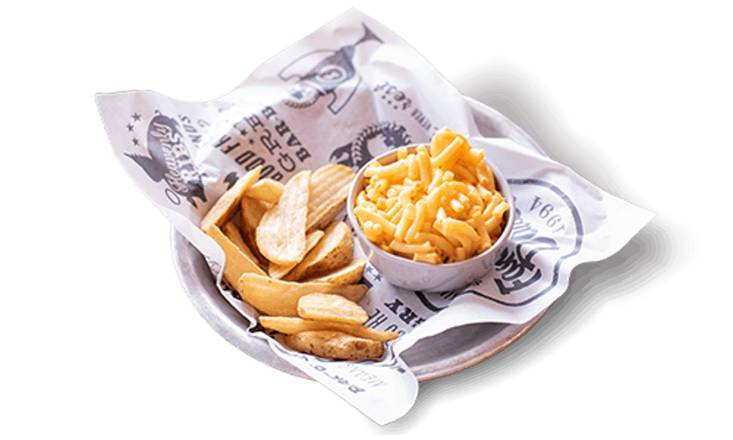 Order Kids' Macaroni & Cheese food online from Famous Dave's store, Woodbury on bringmethat.com