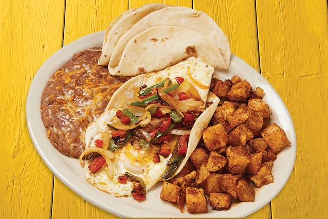 Order Huevos Rancheros food online from Fuzzy's Taco Shop store, Riverview on bringmethat.com