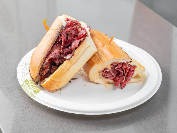 Order Hot Pastrami (#11) food online from Corbo Deli And Pizza store, Stamford on bringmethat.com