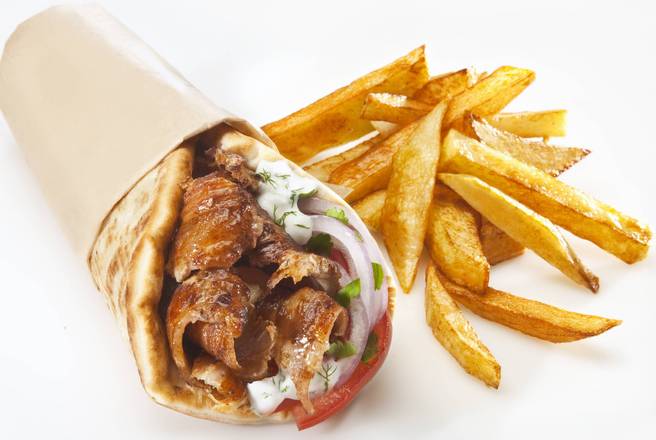 Order Gyro Sandwich food online from Z Falafel store, Los Angeles on bringmethat.com
