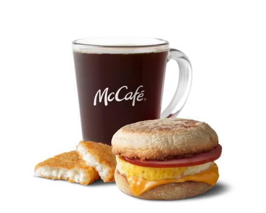 Order Egg McMuffin Meal food online from Mcdonald's® store, DULUTH on bringmethat.com