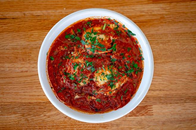 Order Shakshuka food online from Pita Hut store, Miami Beach on bringmethat.com