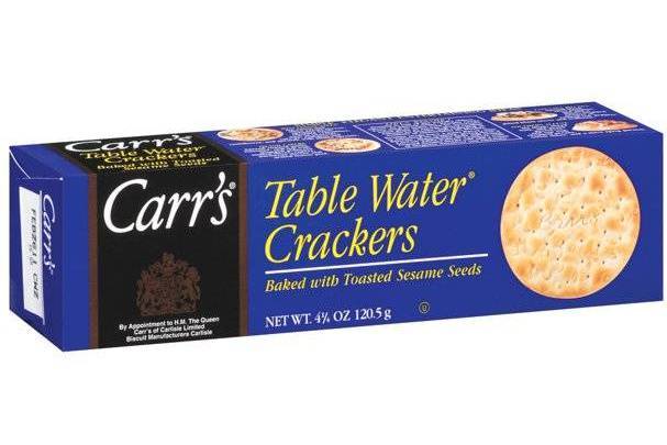 Order Carr's Crackers Toasted Sesame 4.25 Oz food online from Fresko Market store, Miami on bringmethat.com