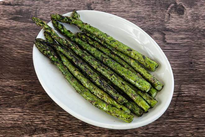 Order Grilled Fresh Asparagus food online from Wood Ranch BBQ & Grill store, Rancho Santa Margarita on bringmethat.com