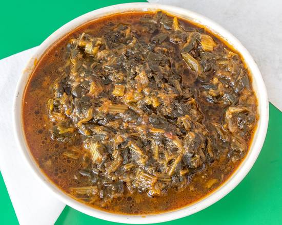 Order Spinach (Epinard) (L) food online from La Belle Monique Restaurant And Bakery store, Plantation on bringmethat.com