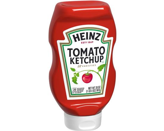 Order Heinz Tomato Ketchup, 20 oz Bottle food online from Trumbull Super Stop store, Trumbull on bringmethat.com