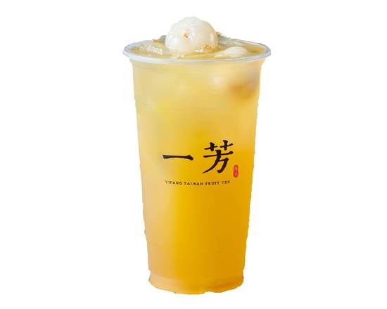 Order Lychee Fruit Tea / 荔枝水果茶 food online from Yifang Taiwan Fruit Tea store, SF on bringmethat.com