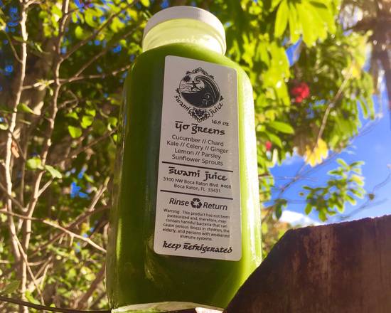 Order Yo Greens Juice food online from Swami Juice Davie store, Davie on bringmethat.com