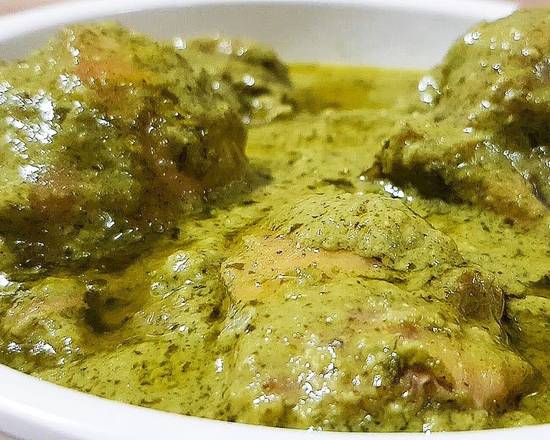 Order Chicken Hara Masala food online from Mezban Restaurant store, Houston on bringmethat.com