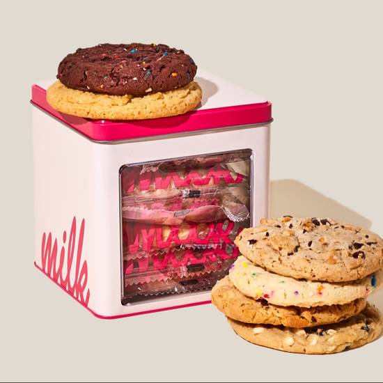Order Milk Bar 6 Cookies (your choice) with a Tin food online from Milk Bar store, Duluth on bringmethat.com