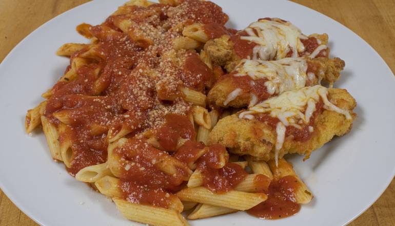 Order Chicken Parmigiana Dinner food online from Amato's store, Portland on bringmethat.com