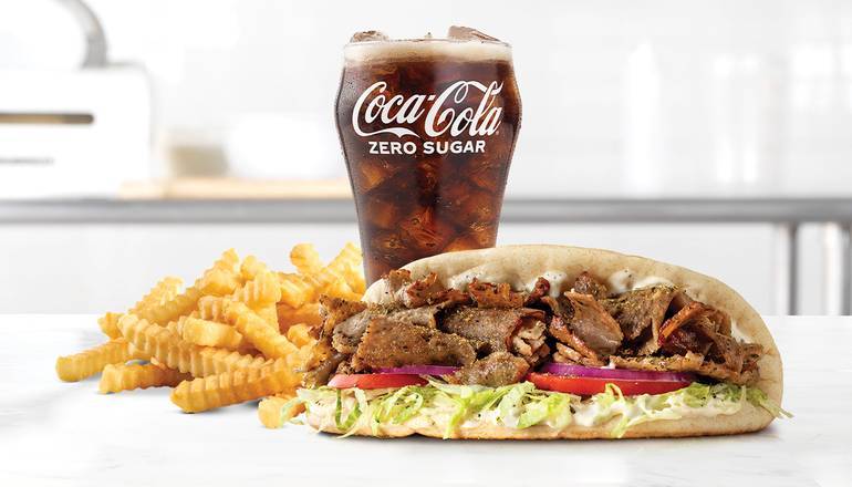 Order Greek Gyro food online from Arby store, Belle on bringmethat.com