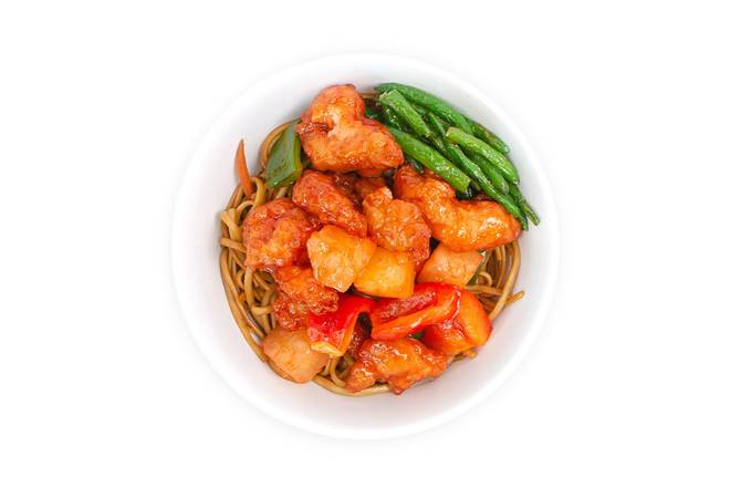 Order Pineapple Sweet + Sour Kids Bowl food online from Bento Asian Kitchen + Sushi - Southside store, Jacksonville on bringmethat.com