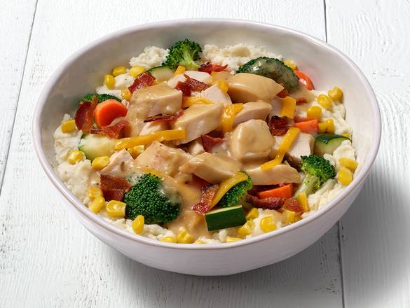 Order Chicken, Bacon & Cheddar Bowl food online from Rotisserie Roast store, Abington on bringmethat.com