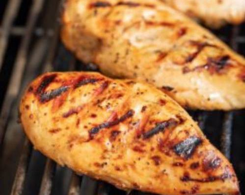 Order Grilled Chicken Breasts food online from Harold Seltzer Steakhouse store, St. Petersburg on bringmethat.com