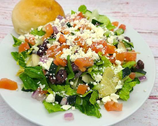 Order Greek Chopped Salad food online from Selma Chicago Pizzeria store, Rancho Santa Margarita on bringmethat.com