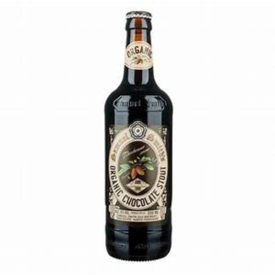 Order SAMUEL SMITH'S ORGANIC CHOCOLATE STOUT 18OZ BTL food online from Rocky Liquor store, Claremont on bringmethat.com