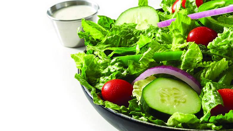 Order Garden Salad food online from Dangelo Grilled Sandwiches store, Auburn on bringmethat.com