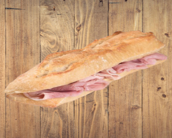 Baguette jambon fromage