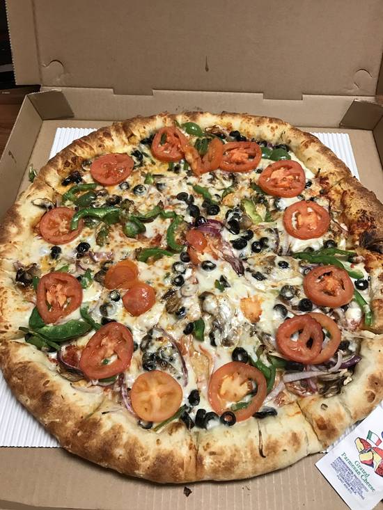 Order Fresh Veggie Pizza food online from Palermo store, Seattle on bringmethat.com
