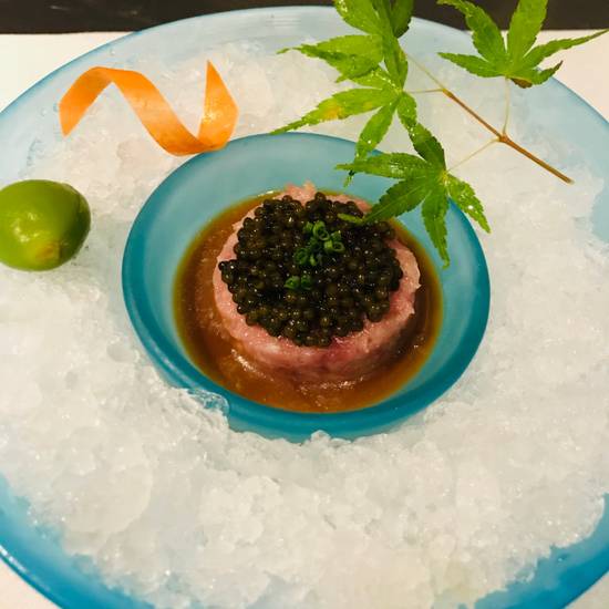 Order Toro Tartare with Caviar food online from Matsuhisa store, Beverly Hills on bringmethat.com