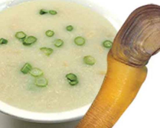 Order 生滚象拔蚌粥 Fresh Geoduck Congee food online from J Zhou store, Tustin on bringmethat.com