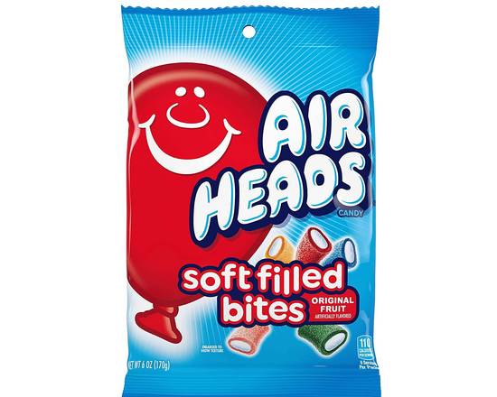 Order Air Heads Soft Filled Bites 6oz Bag food online from Trumbull Super Stop store, Trumbull on bringmethat.com