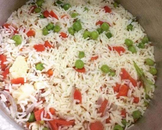 Order Pulao Rice food online from Tandoorish Indian Cuisine Restaurant store, Houston on bringmethat.com