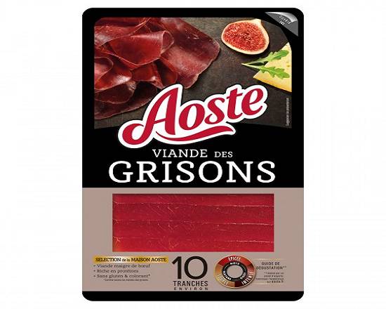Viande de grisons Aoste 80 gr