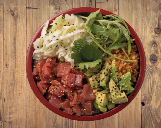 Tartare thon spicy et avocat
