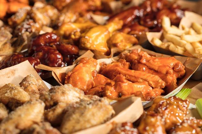 Order 50 PC CLASSIC WINGS food online from Charleys Philly Steaks store, Clearwater on bringmethat.com