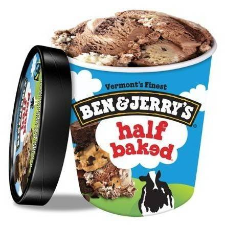 Order Ben & Jerry's Half Baked (1 Pint) food online from The Hangover Shop by Vita Coco store, Miami on bringmethat.com