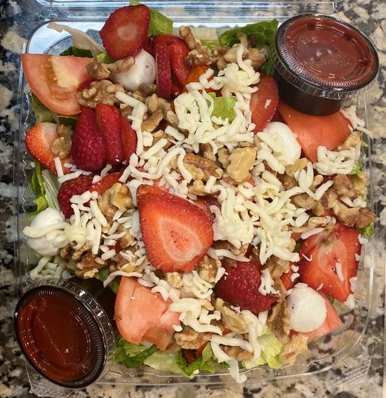 Order Strawberry Festival Salad food online from Habeeb Grill By Pita Grill And Creperie store, Franklin on bringmethat.com