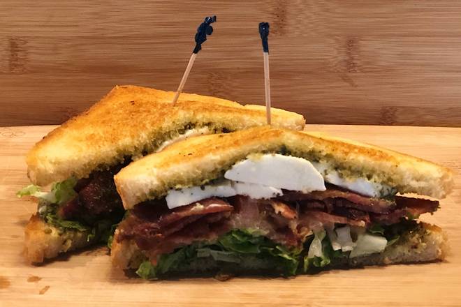 Order Caprese BLT Sandwich food online from Uhmazing Blt store, Des Plaines on bringmethat.com
