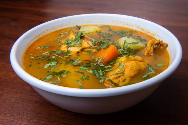Order Caldo de Gallina food online from El Tipico Quetzal Cafeteria store, West Palm Beach on bringmethat.com