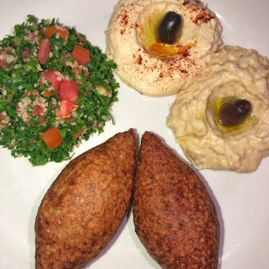 Order Kibbeh Platter food online from Al Basha Middle Eastern Grocery & Deli store, Miami on bringmethat.com