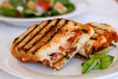 Order Chicken Parmesiana Panini food online from Yumze Food store, Far Rockaway on bringmethat.com