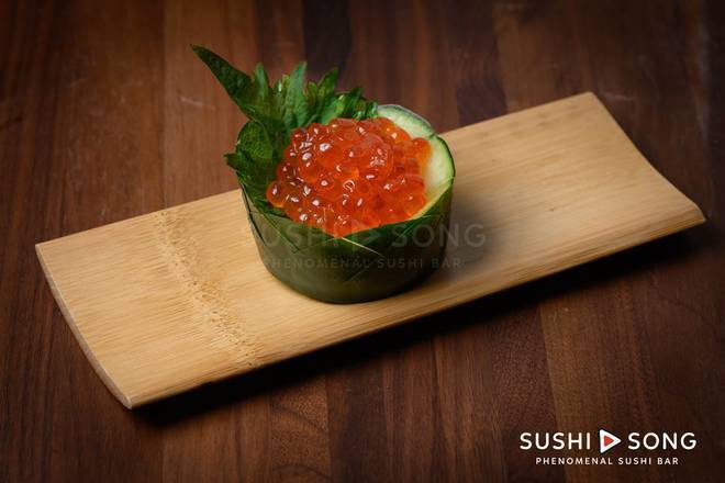 Order Ikura Sashimi A la Carte food online from Sushi Song Key West store, Key West on bringmethat.com