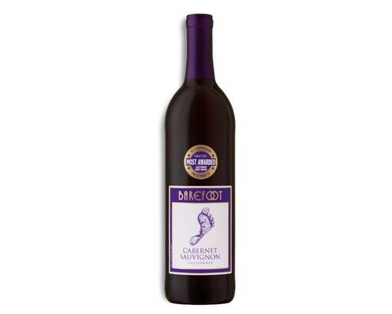 Order Barefoot Cabernet Sauvignon 750 ML food online from Circle K store, Simi Valley on bringmethat.com