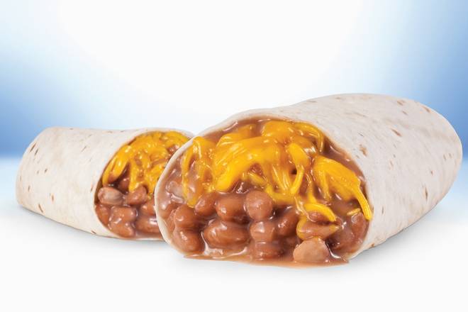 Order Bean & Cheese Burrito food online from Baker Drive-Thru store, San Bernardino on bringmethat.com