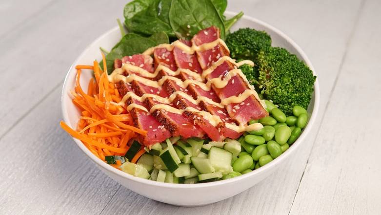 Order *Asian Power Bowl w/Seared Ahi   food online from Hickory Tavern store, Holly Springs on bringmethat.com