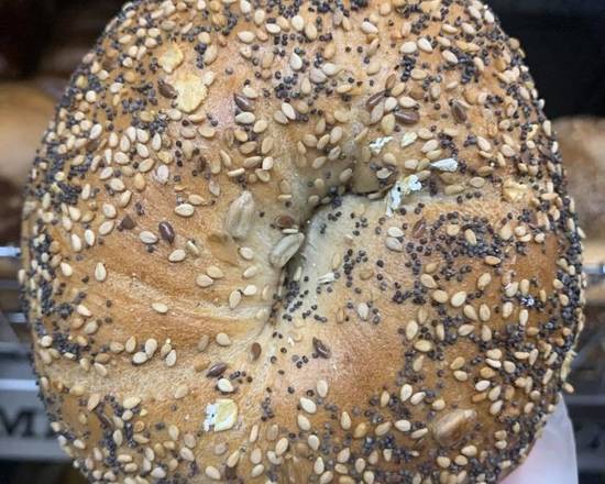 Order Multigrain Bagel food online from Liberty Bagels store, Queens on bringmethat.com