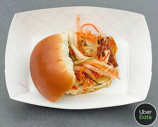 Order Pork Belly Slider Two Pack food online from Hangry Omar Slider Shack store, Covington on bringmethat.com
