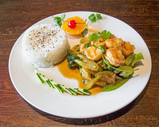 Order Spicy Garlic Shrimp food online from Thai Chili 88 store, Turnersville on bringmethat.com